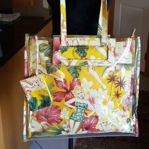 Retro Pinup Bathing Beauties Beach Bag